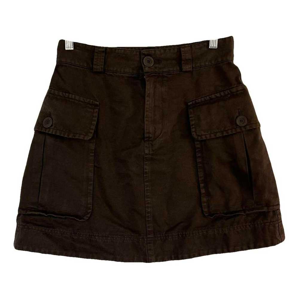 【関税&送料込】Chloe Mini Skirt Chloé Cotton Mini Skirt | Blue | FARFETCH