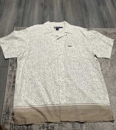 小物 Polo Ralph Lauren vintage camp Vintage Polo Ralph Lauren Camp Surf Print Aloha Hawaiian