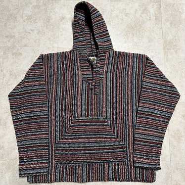 80's/EARTH RAGZ/ baja ジップジャケット/XL/メキシコ製 80's vintage/Mexico made】