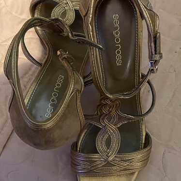 Sergio rossi gold - Gem