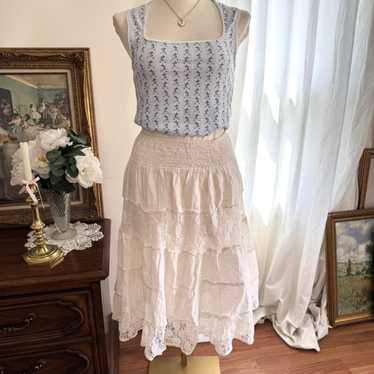 !M?ERFECT Women's Skirt - White/Cream - M – Vinta… - image 1