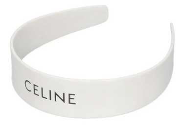 【直営・関税送料込】Celine headband in w Celine logo headband - Gem