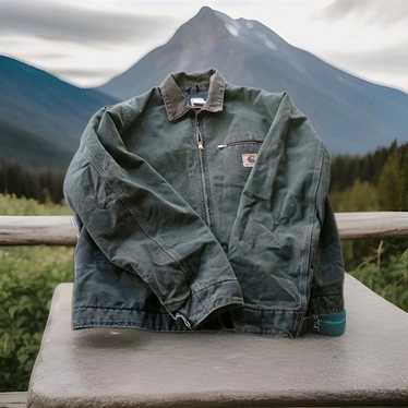 USA 製 carhartt カーハート デトロイトジャケット J97 MOS