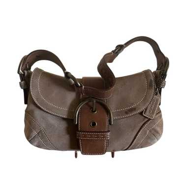 未使用保管品 vintage coach old Suede demi hobo Coach Brown Suede Hobo Bag – Duniz Vintage