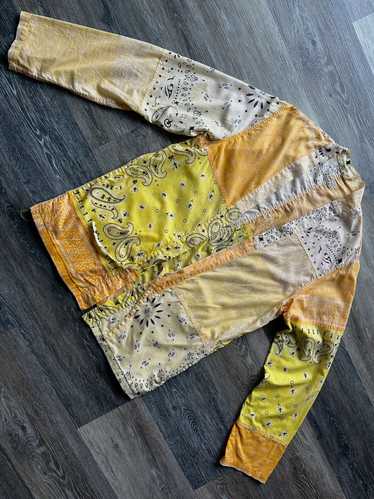 kapital BANDANA BIG TEE Tシャツ 七分袖 1 S 白 茶 トップス