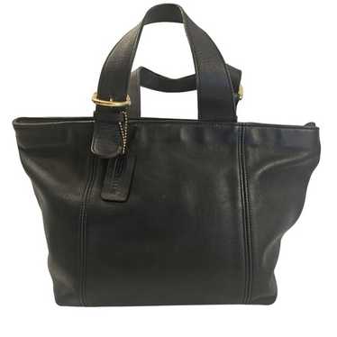 Vintage 90s black coach handbag - Gem