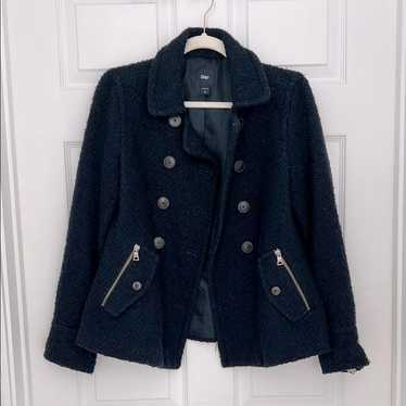 90s OLD GAP pea coat 10 botton navy M