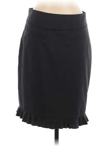 Rebecca Taylor Women Black Wool Skirt 10 - image 1