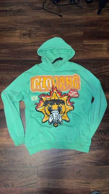 ◇Glo Gang◇Glory Boy Flagジップアップ パーカー Glory Boy Flag Hoodie (Red/Blue)