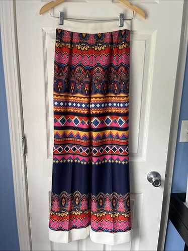 Vintage 60s / 70s crazy psychedelic boho polyeste… - image 1