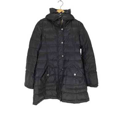 Burberry Blue Label Down Jacket Real Fur Nova Check 38 | eBay