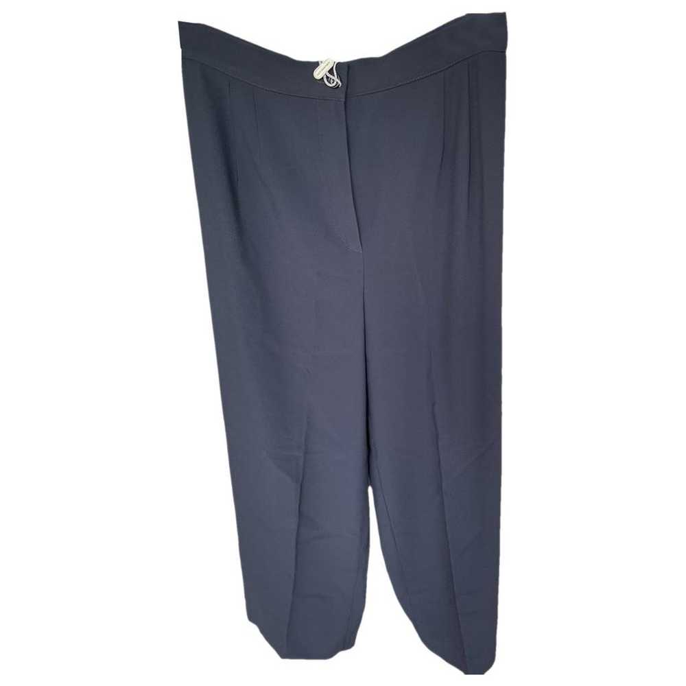 【関税込み】VALENTINO GARAVANI SUPERGRAN PANTS VALENTINO GARAVANI Twill wide-leg pants | THE OUTNET