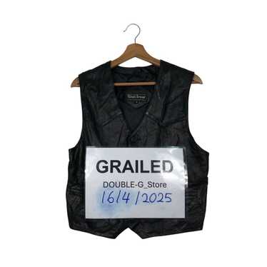 Issey miyake leather vest - Gem