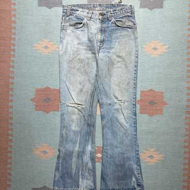 希少 70s Levi’s ベロア フレアパンツ 517 684 646 y2k 70's Levi's 684 BigBell Flare Pants W33 L33 70年代