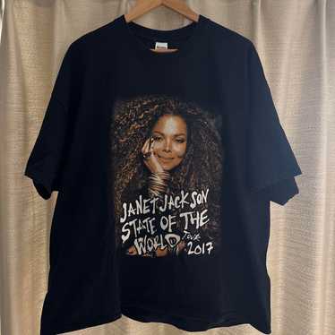 Janet jackson tour t-shirt - Gem