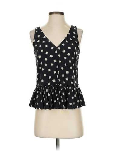 Rebecca Taylor Women Black Sleeveless Blouse 0 - image 1