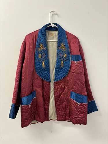 40s ~ 60s smoking jacket vintage 希少 40s ~ 60s smoking jacket vintage 希少
