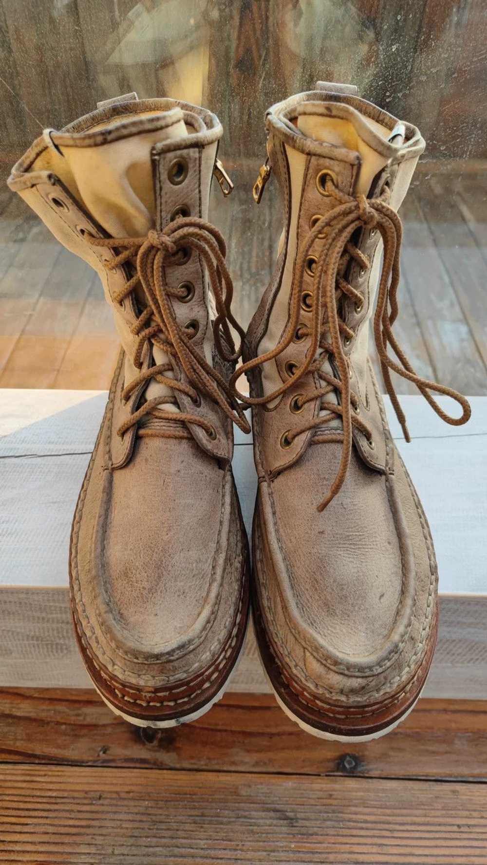 Visvim Visvim Grizzly Boots in Tan Color- DMC