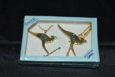 Toscow australian opal pendant/necklace - Gem