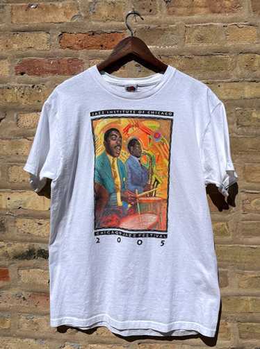 90s Chicago Blues Festival Tシャツロングビーチ音楽 90s Chicago Blues Festival Tシャツロングビーチ音楽 90s