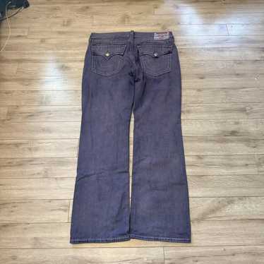 TRUE RELIGION USAスキニー 25キラキラストーン調ボタン 美品 TRUE RELIGION USAスキニー 25キラキラストーン調ボタン 美品