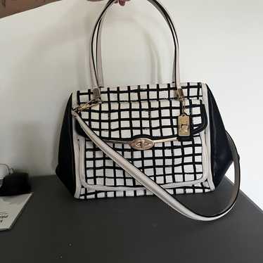 バッグ COACH Madison Madeline East/West Satchel NWT COACH MADISON LEATHER MADELINE EAST WEST SATCHEL LIGHT