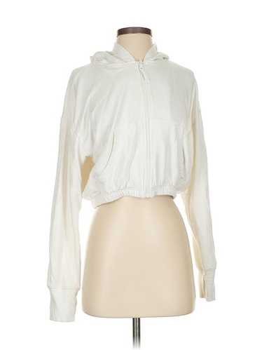 OFFLINE by Aerie Women White Zip Up Hoodie S - image 1