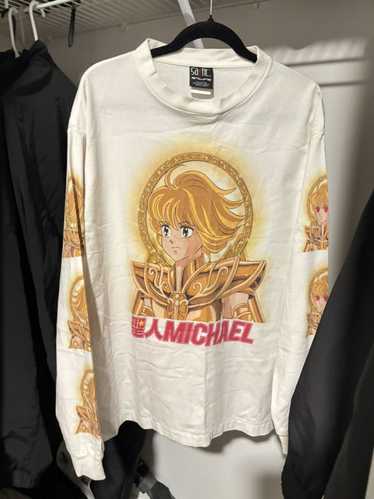 希少SAINTMICHAELセントマイケルデヴィッドボウイロングスリーブTシャツ 希少SAINTMICHAELセントマイケルデヴィッドボウイロングスリーブ