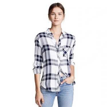 Rails Hunter Button Down shirt in color called Na… - image 1