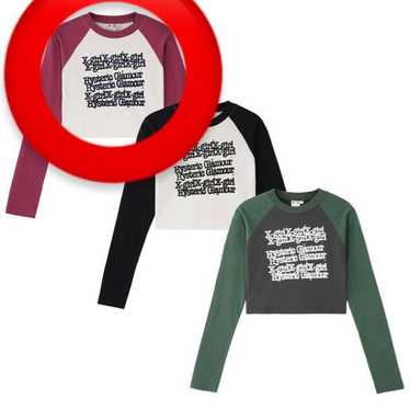 【Supreme x Hysteric Glamour】Mesh Long Sleeve Top★Purple★ Supreme/Hysteric Glamour Week 13 FW24 Part 1 Collection-Mesh