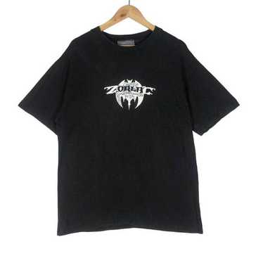 VINTAGE 80s ZORLAC PUSHEAD JOHN GIBSON SKATEBOARD T-SHIRT