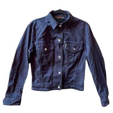 ジャケット・アウター 2000s katharine hamnett london denimcoat Vintage Hamnett By Katharine Hamnett Denim Jacket Mens Small