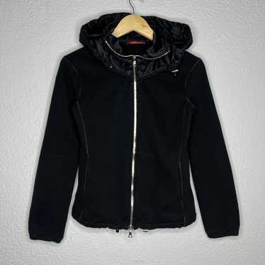 Prada zip-up hoodie black - Gem