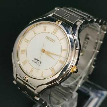 SEIKO DOLCE 3M22−0A70 18kt 時計 Yahoo!オークション - 1円スタート 稼働品 SEIKO セイコー DOLCE