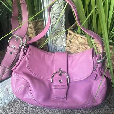 Coach Pink Small Hobo Shoulder bag Soho M04D 9541 Y2K for