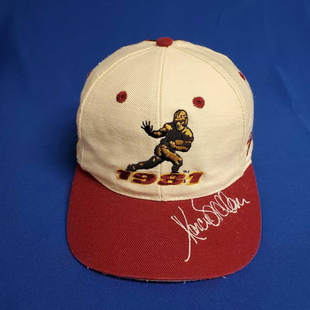 Vintage 90s Marcus Allen USC Trojans Heisman Snapback Hat  1981