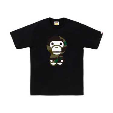 レア　old bape 2005 ロンT ベイビーマイロ　ファーストカモ Vintage Bape × Nigo A Bathing Ape Baby Milo Baby Mirock