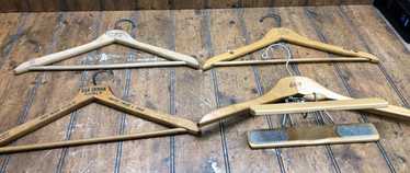 50s vintage wood hanger made in usa　5本 Vintage Wooden Hanger From the 50s - Etsy Canada