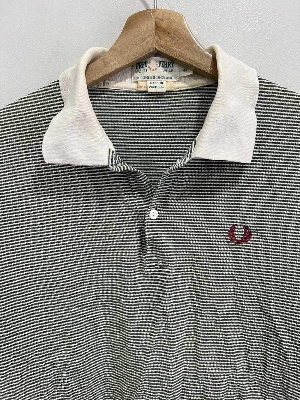 Vintage Vintage 90s Fred Perry Stiped Polo Shirt