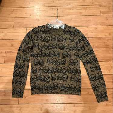 ジャケット・アウター Hysteric Glamour Skull Crochet Knit y2k QXFQJT Women Girls Leg Warmers Y2k Star Skull Harajuku Gyaru