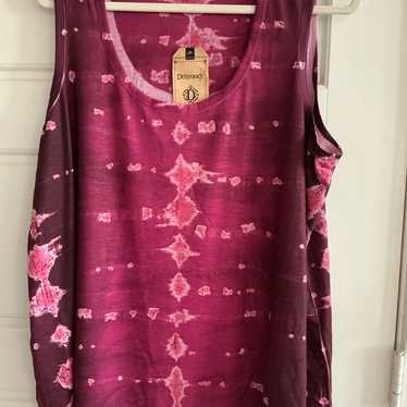 Democracy Woman's Plus 1x Raspberry Multi Color S… - image 1