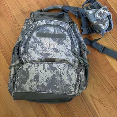 【MADE IN USA】US MADE NATIONAL GUARD BAG Amazon.com: MFH US National Guard Backpack Black: Clothing