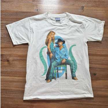 90s TIM MCGRAW ツアー　Tシャツ Vintage Tim Mcgraw T-shirt Country Music Double-sided