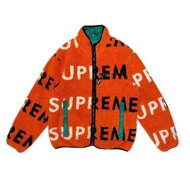 Supreme Geo Reversible WINDSTOPPER Fleece Jacket (FW22) - $238
