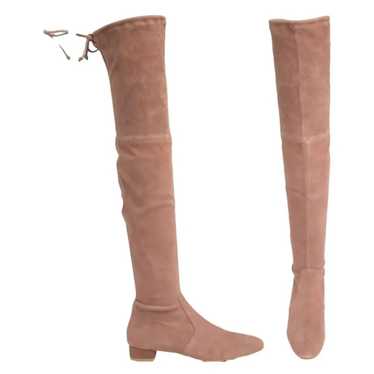 セレブ愛用☆Stuart Weitzman Genna Over-The-Knee Boot☆セール Stuart Weitzman Genna 60 City Leather Over-The-Knee Boot