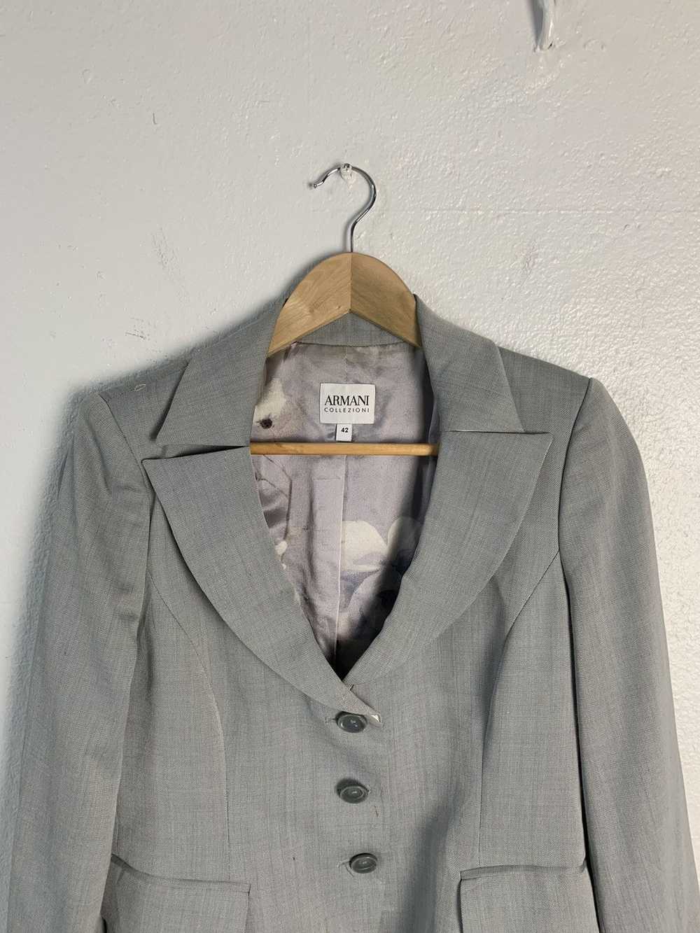 専用　ARMANI COLLEZIONI ロンググレー　カシミヤ▲51 専用 ARMANI COLLEZIONI ロンググレー カシミヤ△51