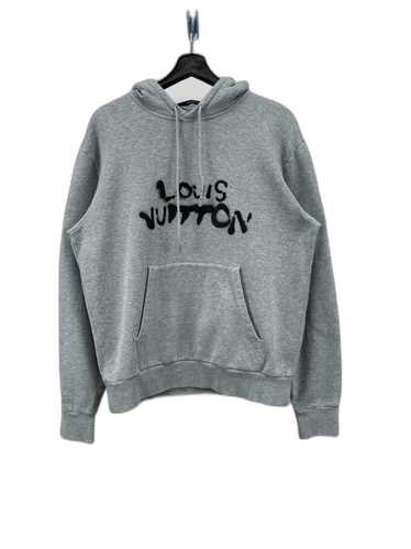 【Louis Vuitton】グラフィティロゴプリント フーディー Louis Vuitton 3D LV GRAFFITI EMBROIDERED ZIPPED HOODIE