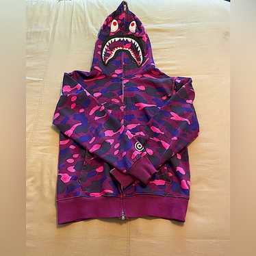A BATHING APE パーカー　FULL ZIP 紫　purple s-l400.jpg