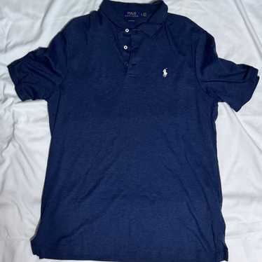 Polo By Ralph Lauren Blue Classic Polo Shirt - image 1
