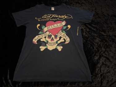 Ed hardy y2k tshirt - Gem